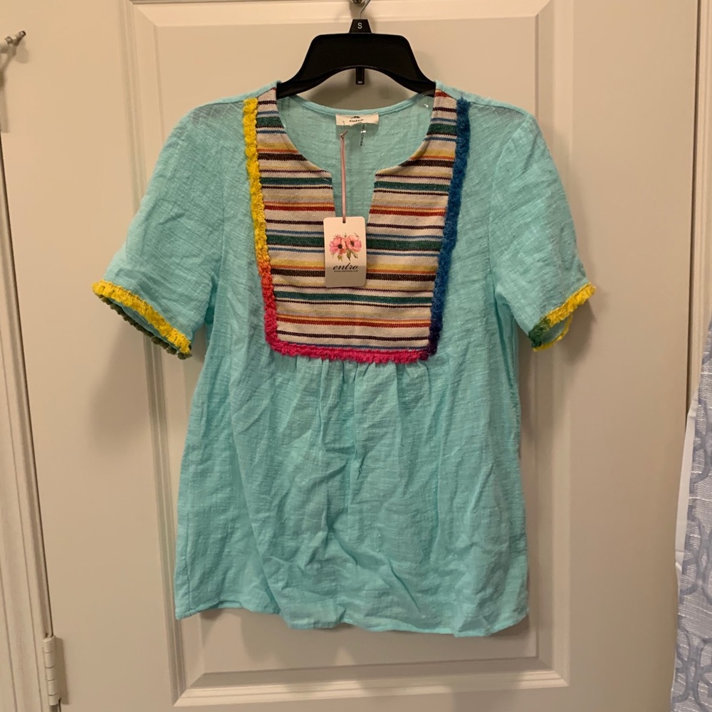 New blue blouse